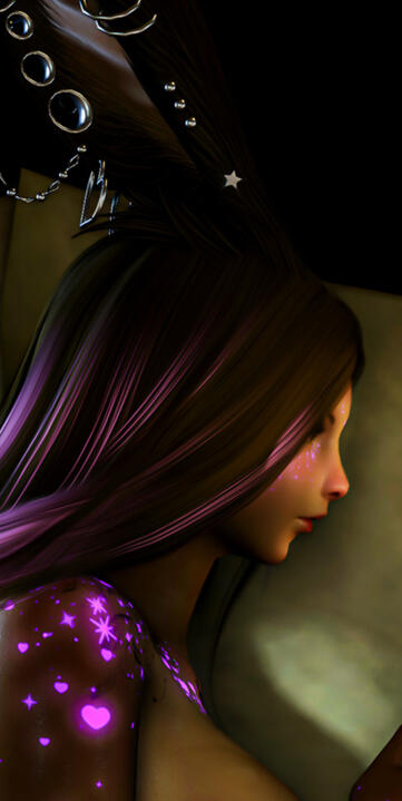 Violet Celestial Marks